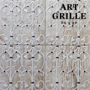 CERAMICA ART GRILLE 20X20 CM. 1M2 25PZA X CAJA (Precio por caja)
