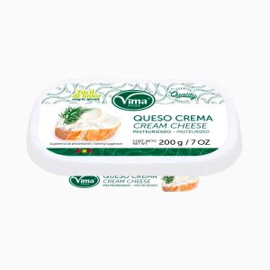 Queso Crema – Vima – Pasteurizado – 7 oz / 200g