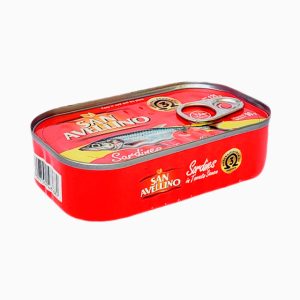 Sardinas en aceite vegetal – San Avellino – 125g