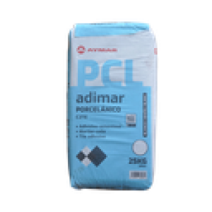 Cemento blanco para porcelanatos y pisos 25Kg
