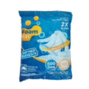 Detergente en Polvo Foam Plus (500g)