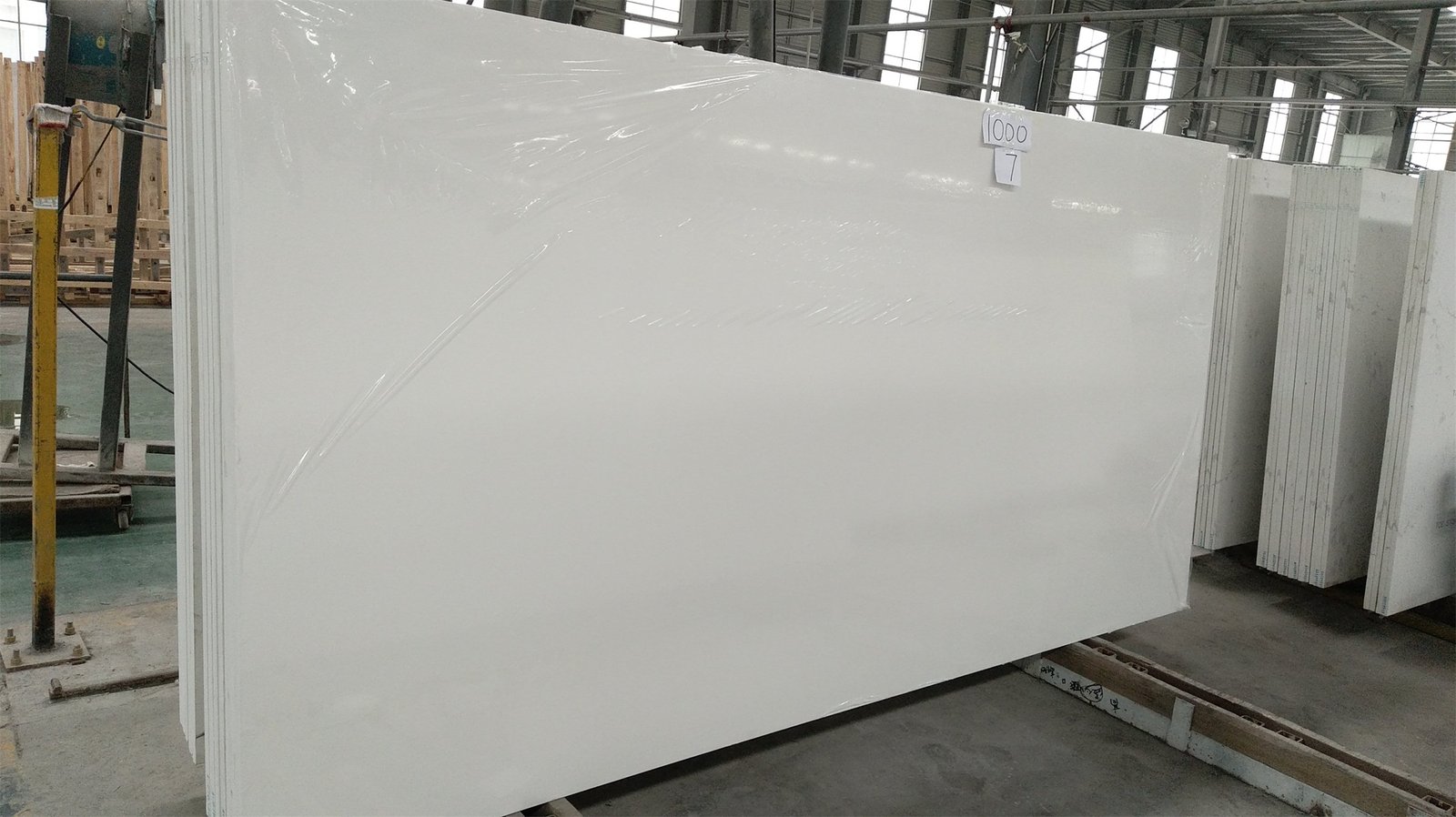 NEOLITH DECOR POLISHED ARTIC WHITE SILK 320X160 5.12M2 ESPESOR 12MM