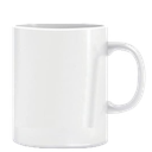 Tazas de 11 OZ Recubiertas de Polímero Blanco para Sublimación